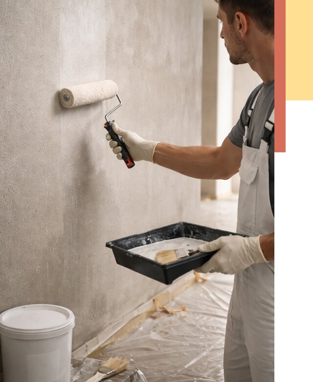 Грунтовка стен в Сызрани от 2229 руб. м2 — быстро, недорого, с материалом | ОТДЕЛОЧНИК-Сзр