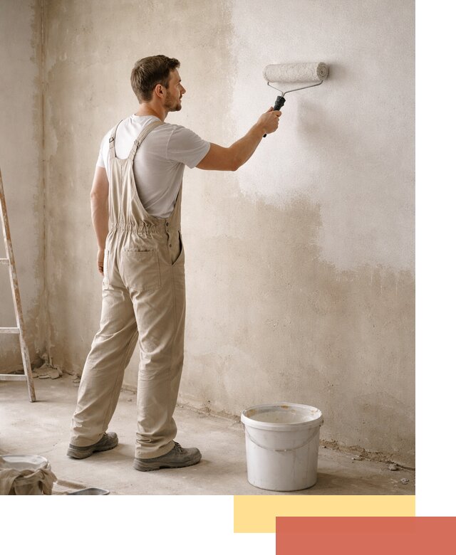 Грунтовка стен под отделку в Сызрани профессиональным раствором