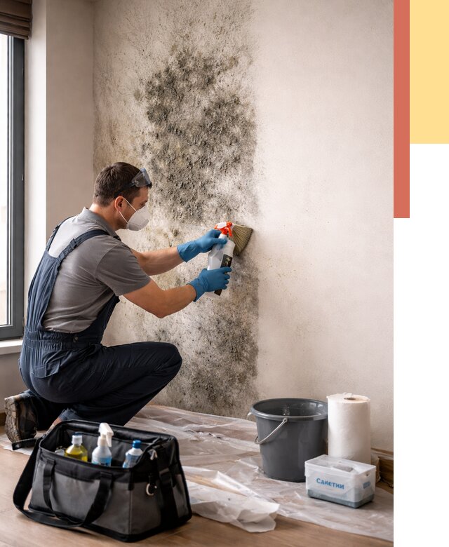 Удаление плесени со стен в Сызрани от 2178 руб. — быстро и недорого | ОТДЕЛОЧНИК-Сзр