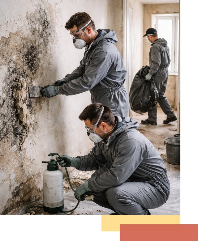 Удаление плесени со стен профессионально в Сызрани