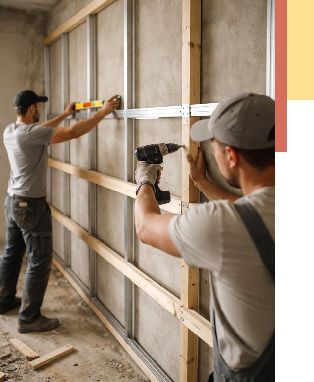 Устройство обрешетки под панели в Сызрани от 2127 руб. — монтаж под ключ | ОТДЕЛОЧНИК-Сзр