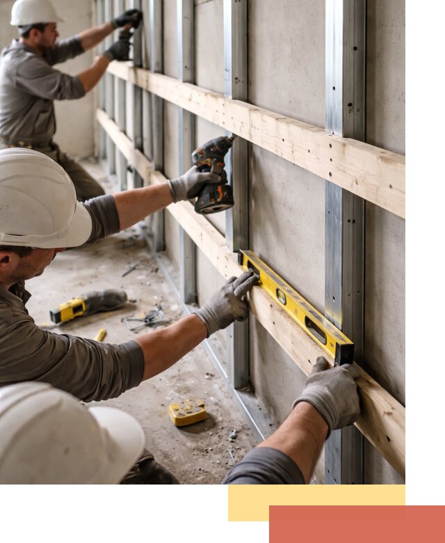 Устройство обрешетки под панели в Сызрани