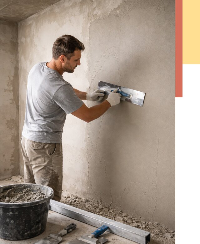 Штукатурка стен без маяков в Сызрани от 7294 руб/м2 — услуги и цена | ОТДЕЛОЧНИК-Сзр