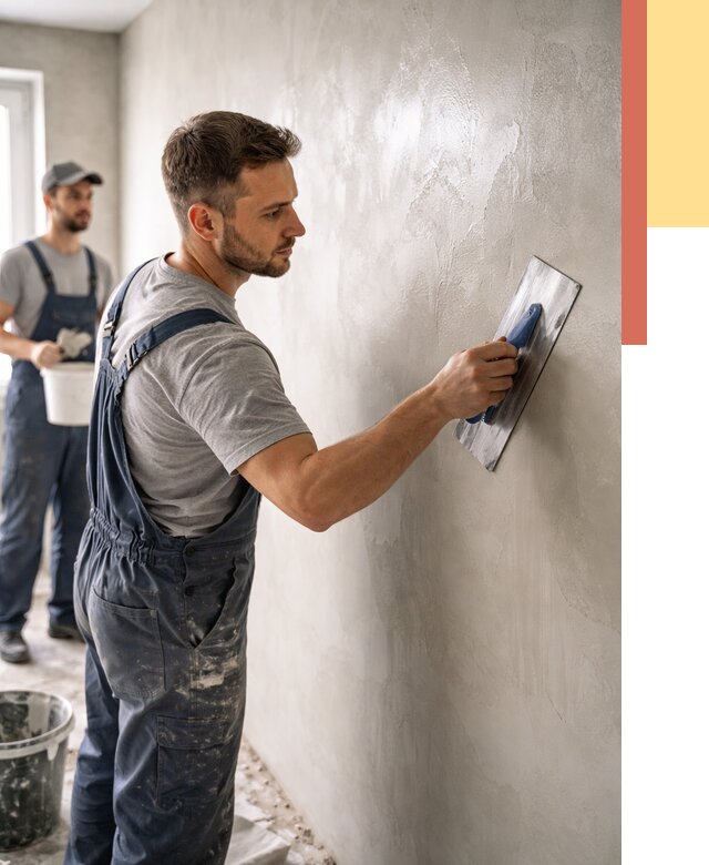 Глянцевание штукатурки стен в Сызрани от 7598 руб. — услуги и затирка | ОТДЕЛОЧНИК-Сзр