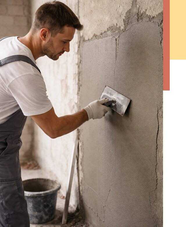 Штукатурка стен под плитку в Сызрани от 4255 руб./м2 — выравнивание под плитку | ОТДЕЛОЧНИК-Сзр