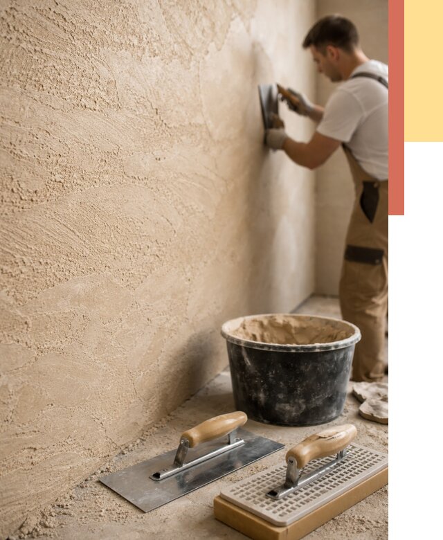 Декоративная штукатурка травертин в Сызрани от 1823 руб/м2 — качественно и недорого | ОТДЕЛОЧНИК-Сзр