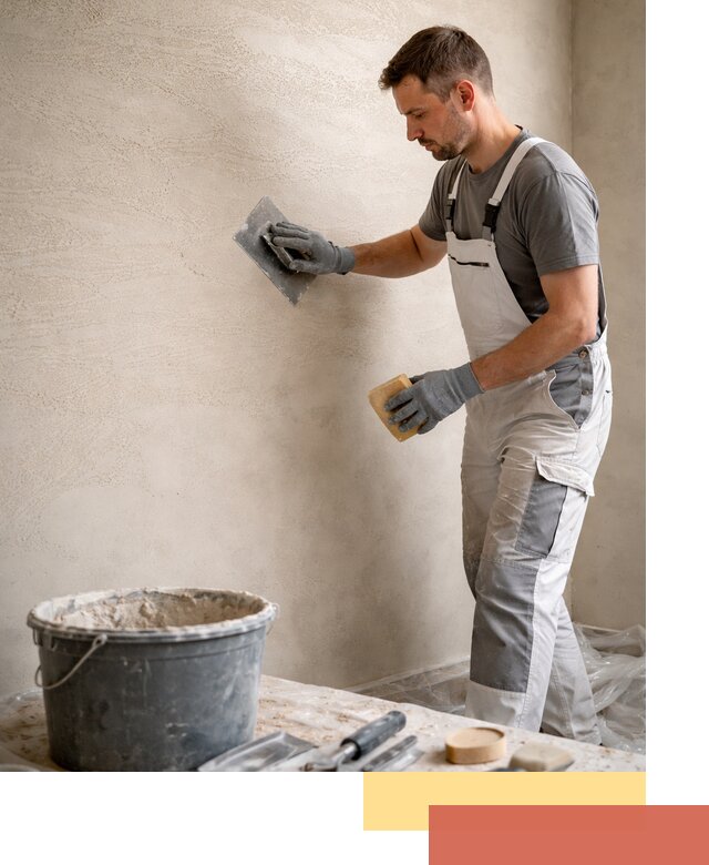 Декоративная штукатурка травертин в Сызрани для стен и потолков