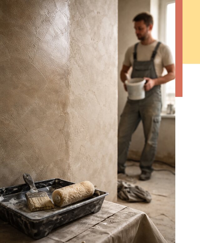 Нанесение воска на штукатурку в Сызрани от 3546 руб. | Услуги ОТДЕЛОЧНИК-Сзр