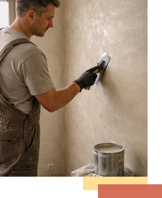 Нанесение воска на штукатурку в Сызрани для защиты и блеска