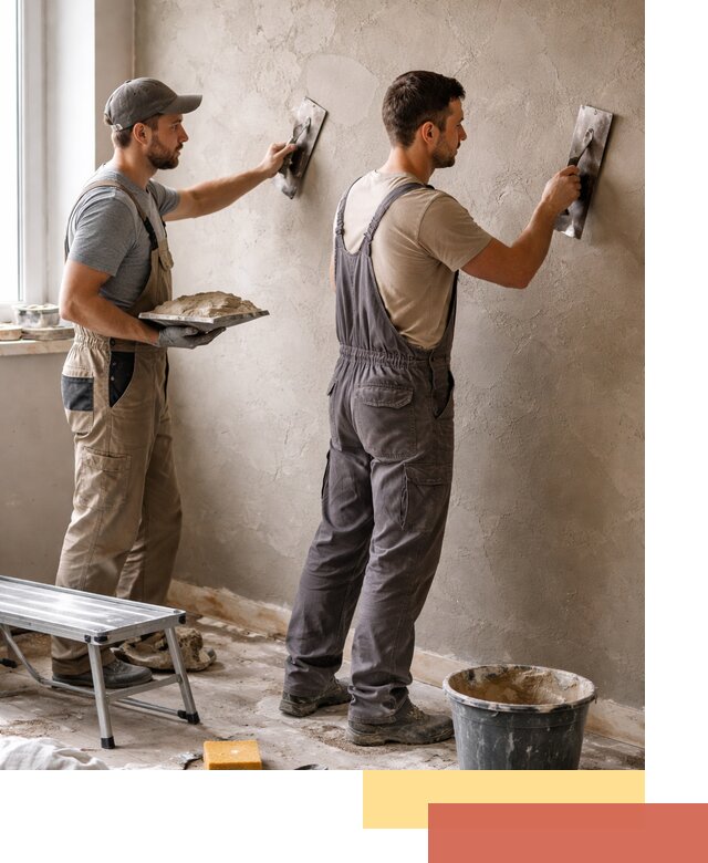 Ремонт декоративной штукатурки и восстановление фактуры в Сызрани