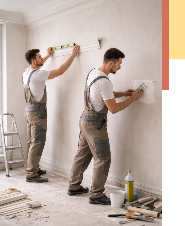 Монтаж лепнины на стены в Сызрани от 4559 руб. — недорого, быстро | ОТДЕЛОЧНИК-Сзр