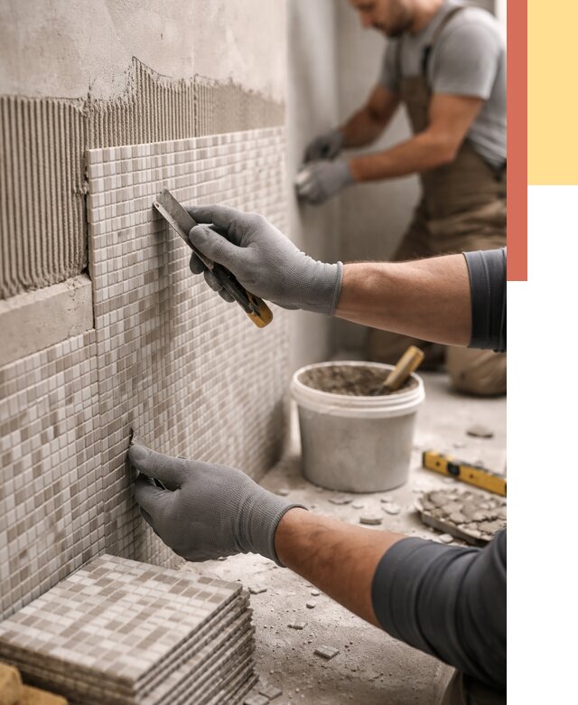 Облицовка стен мозаикой в Сызрани от 3242 руб/м2 — укладка мозаики на стены | ОТДЕЛОЧНИК-Сзр