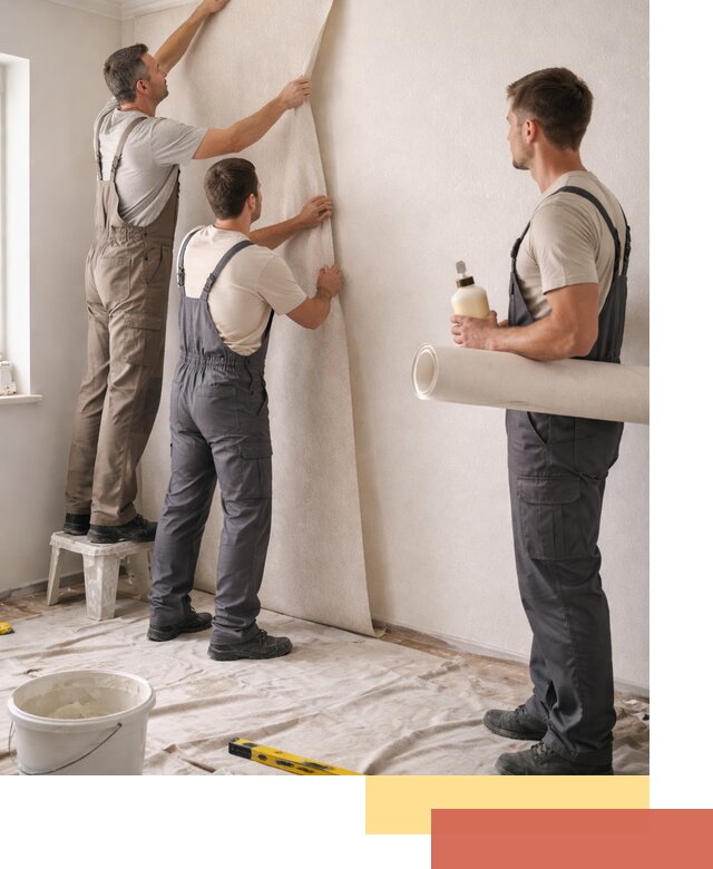 Оклейка стен обоями в Сызрани — качественно и профессионально