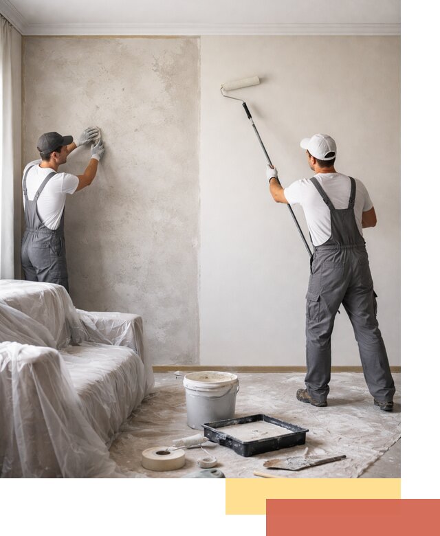 Покраска стен антивандальной краской в Сызрани