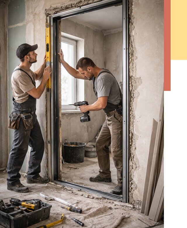 Закладка дверного проема в Сызрани от 3546 руб. — быстро и недорого | ОТДЕЛОЧНИК-Сзр