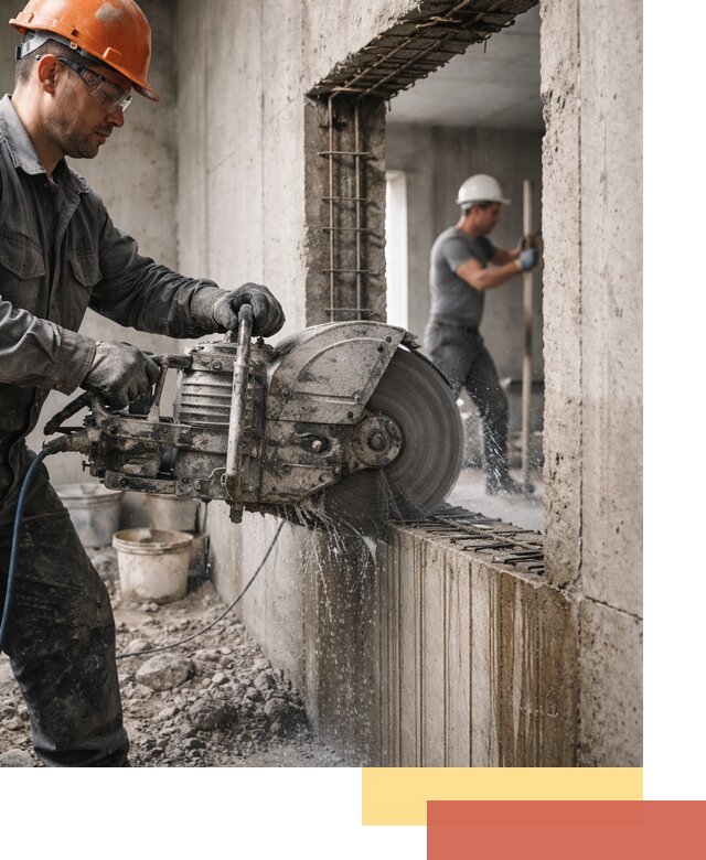 Алмазная резка проемов в Сызрани быстро и точно