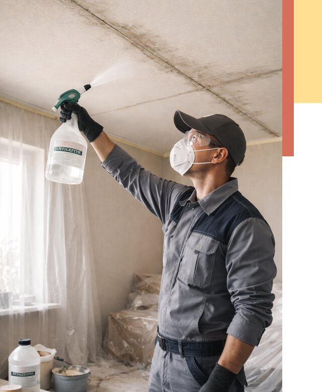 Антисептическая обработка потолка в Сызрани от 2533 руб. | ОТДЕЛОЧНИК-Сзр