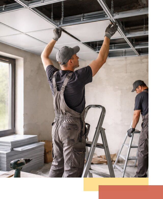 Монтаж кассетного потолка в Сызрани качественно и быстро