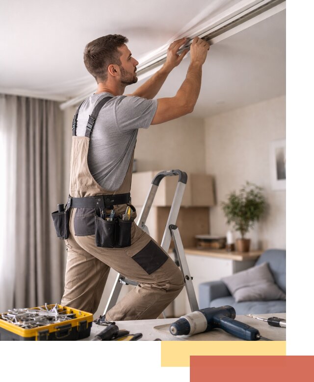 Ремонт натяжных потолков в Сызрани — качественно и оперативно