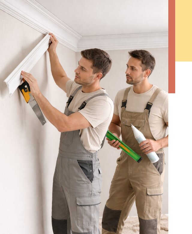Монтаж потолочного плинтуса в Сызрани от 2330 руб. — быстро и недорого | ОТДЕЛОЧНИК-Сзр