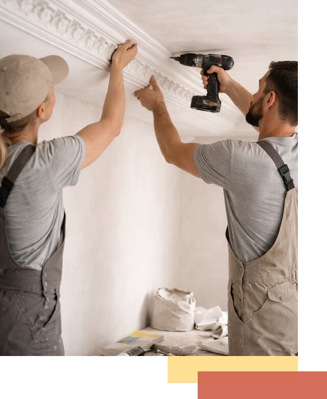 Профессиональный монтаж лепнины на потолок в Сызрани